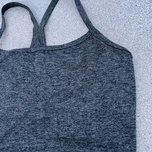 Aerie athletic green tank with built in sports bra